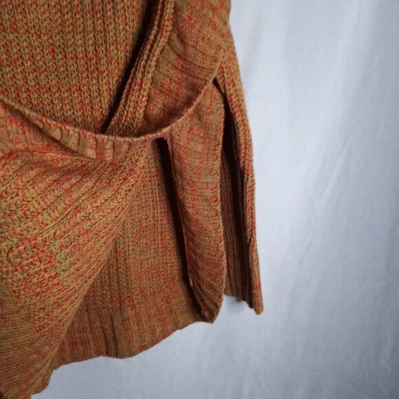 New Directions Women's Knit Scoop Neck Multi Color Long Sleeve Western Sweater L - Picture 9 of 12